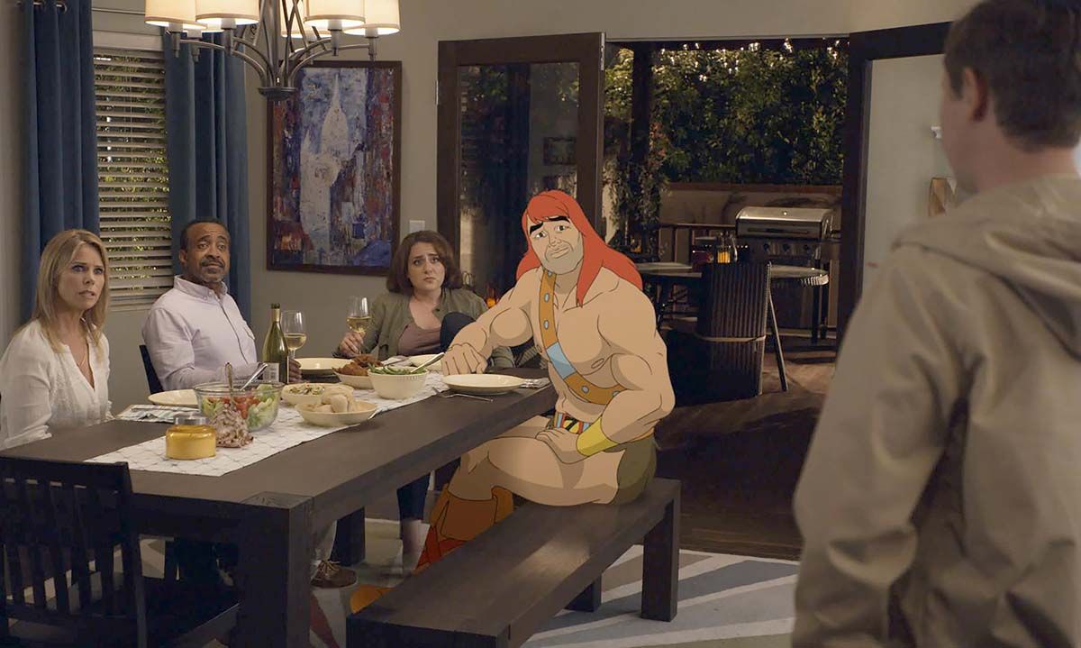 Foto Tim Meadows, Cheryl Hines