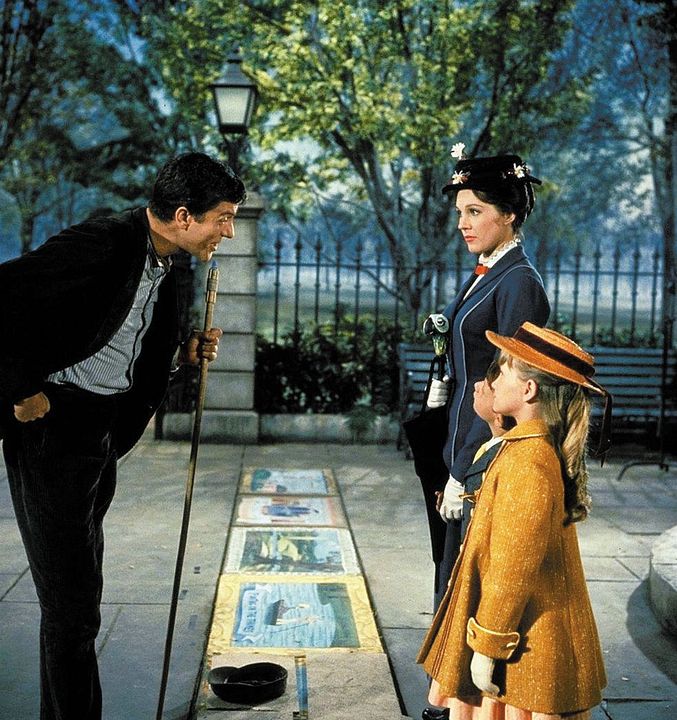 Mary Poppins : Foto Julie Andrews, Dick Van Dyke