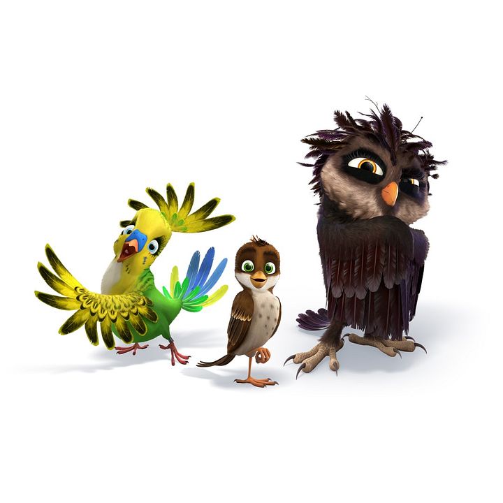 Una cigüeña en apuros : Foto