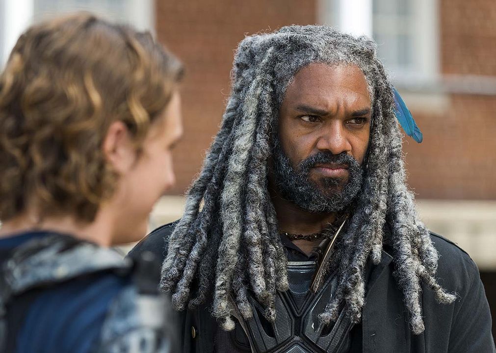 The Walking Dead : Póster Khary Payton, Logan Miller