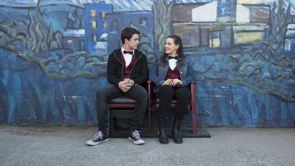 Foto Dylan Minnette, Katherine Langford