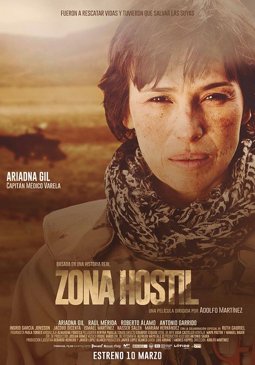 Zona hostil : Póster
