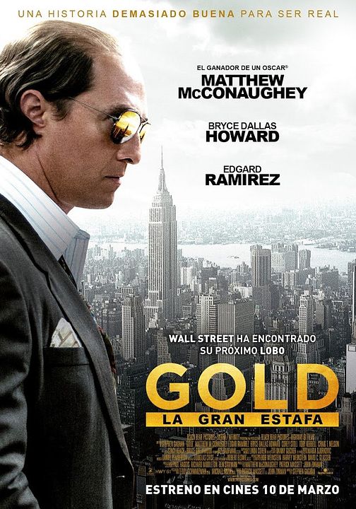 Gold (La gran estafa) : Póster