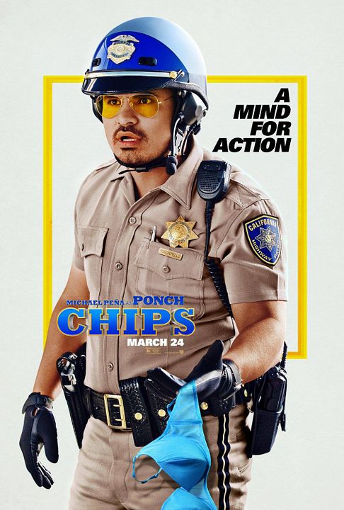 CHIPS: Patrulla motorizada : Póster