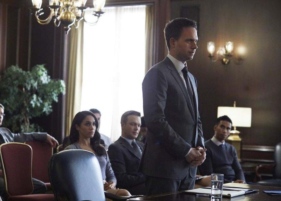 Suits : Foto Meghan Markle, Patrick J. Adams