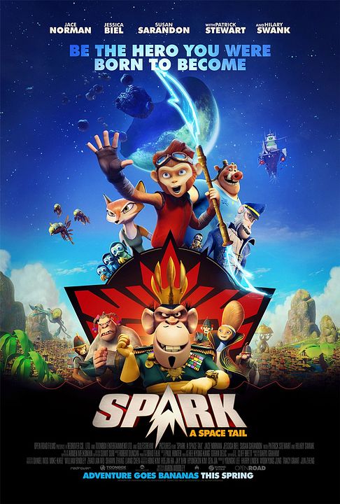 Spark, una aventura espacial : Póster