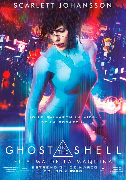 La Vigilante del Futuro: Ghost in the Shell : Póster