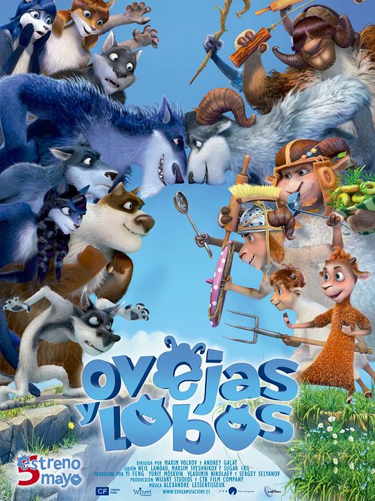 Ovejas y lobos : Póster