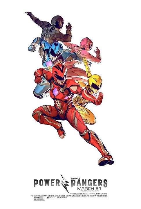 Power Rangers : Póster