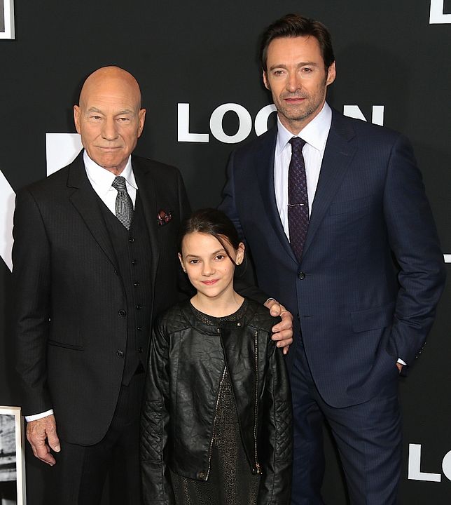 Logan : Cobertura de revista Patrick Stewart, Hugh Jackman, Dafne Keen
