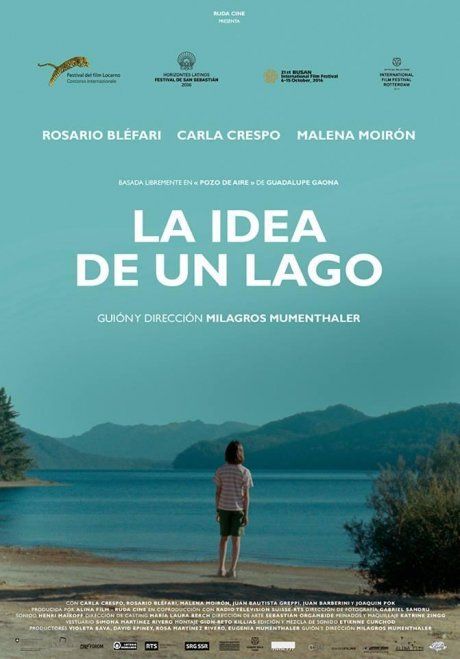 La idea de un lago : Póster