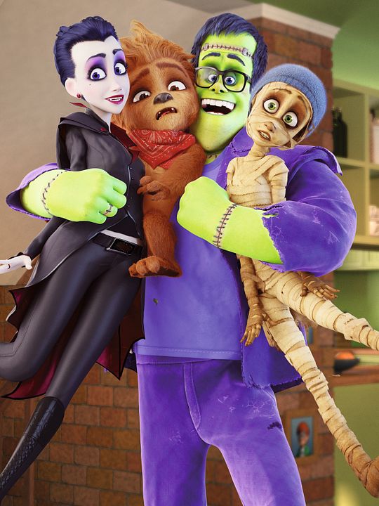 La familia Monster : Póster