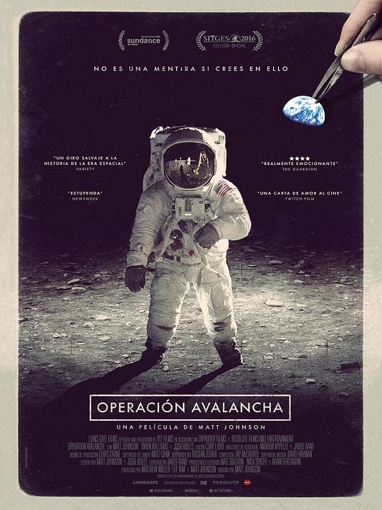 Operación Avalancha : Póster
