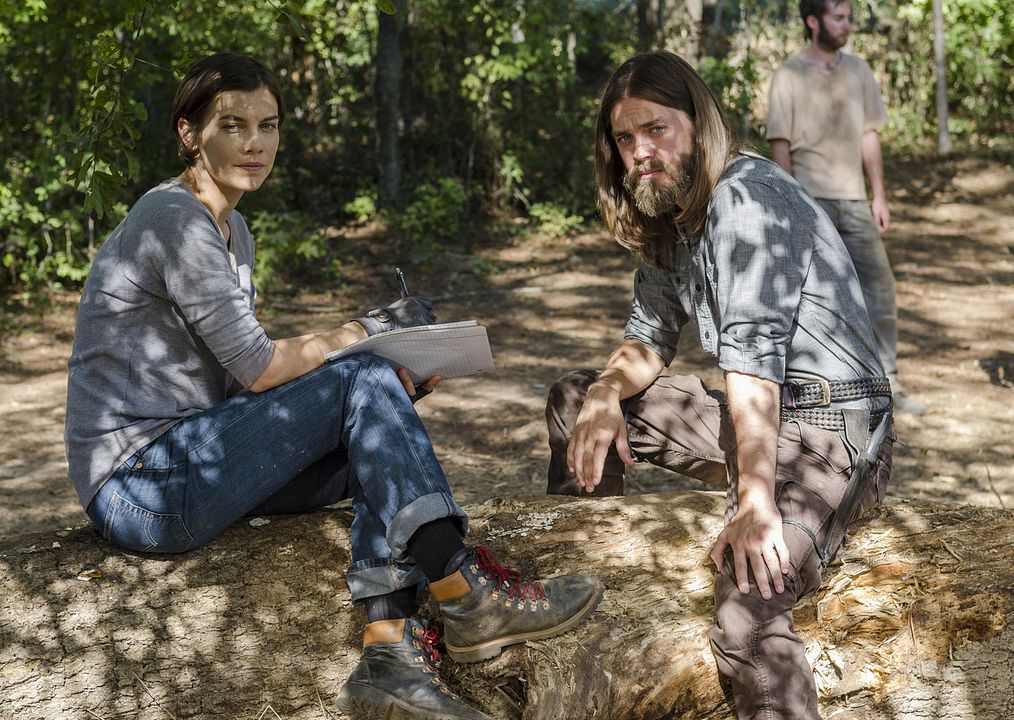 The Walking Dead : Póster Tom Payne (II), Lauren Cohan