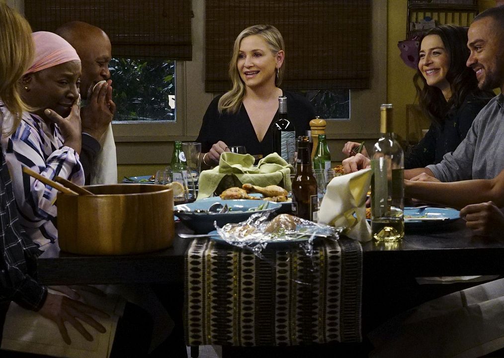 Grey's Anatomy : Foto James Pickens Jr., Caterina Scorsone, Jesse Williams, Jessica Capshaw