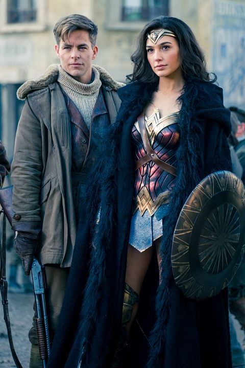 Mujer Maravilla : Foto Chris Pine, Gal Gadot
