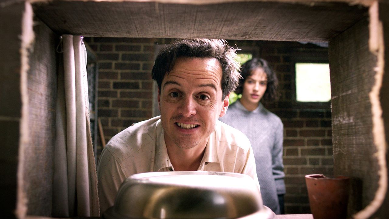 Foto Andrew Scott, Jessica Brown Findlay