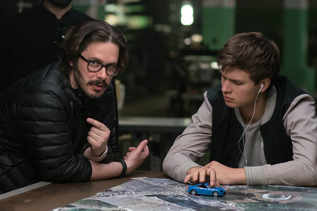 Baby Driver: el aprendiz del crimen : Foto Edgar Wright, Ansel Elgort
