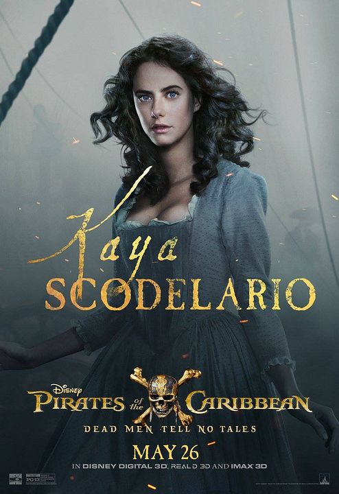 Piratas del Caribe: La venganza de Salazar : Póster