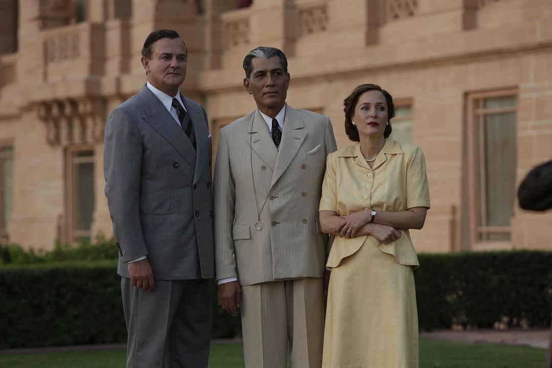 El último Virrey de la India : Foto Gillian Anderson, Hugh Bonneville, Denzil Smith