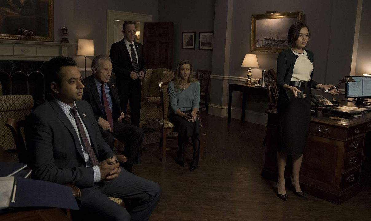 Designated Survivor : Foto Natascha McElhone, Kiefer Sutherland, Kal Penn