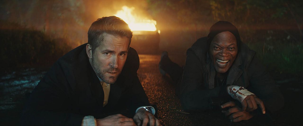 Duro de cuidar : Foto Ryan Reynolds, Samuel L. Jackson