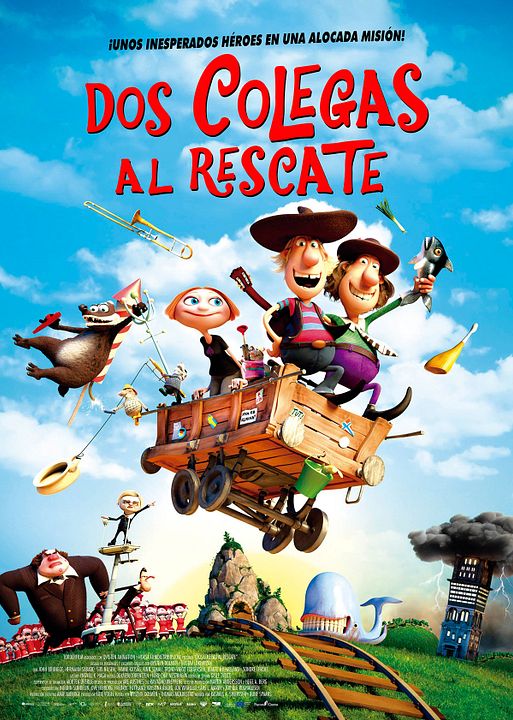 Dos colegas al rescate : Póster