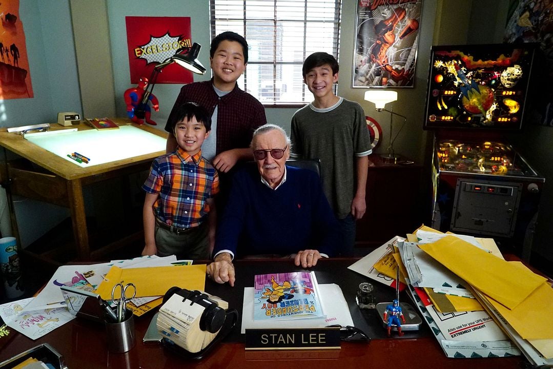 Foto Stan Lee, Ian Chen