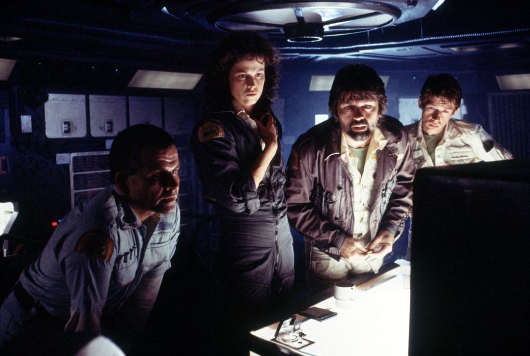 Alien, el octavo pasajero : Foto John Hurt, Sigourney Weaver, Tom Skerritt, Ian Holm