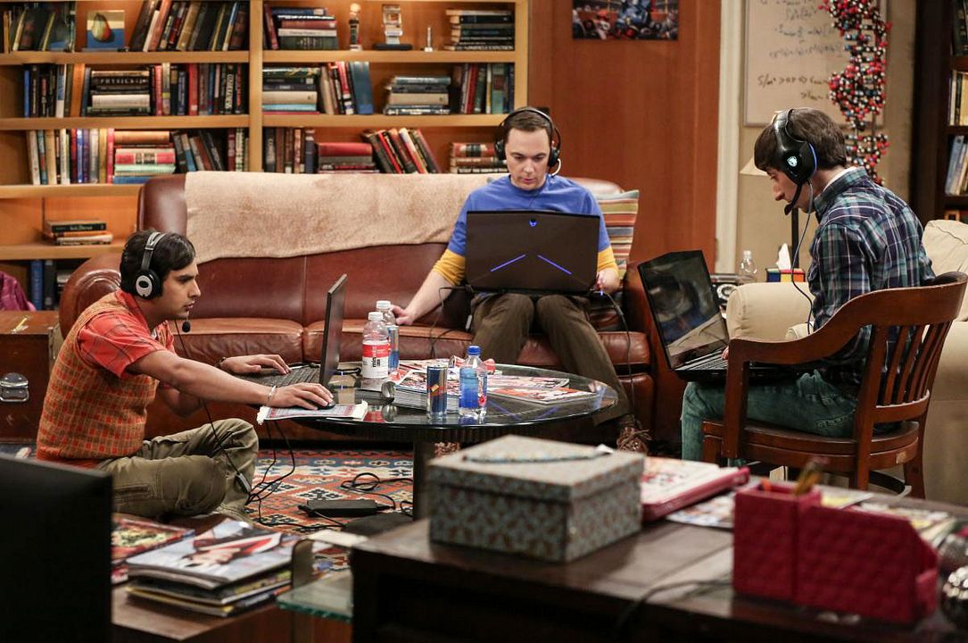 The Big Bang Theory : Foto Kunal Nayyar, Jim Parsons, Simon Helberg
