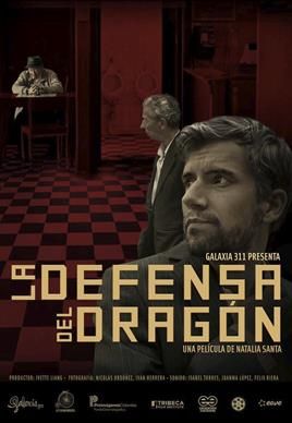 La defensa del dragón : Póster