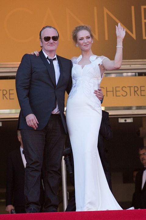 Cobertura de revista Uma Thurman, Quentin Tarantino