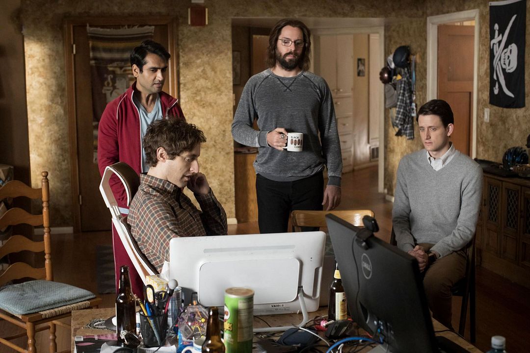 Silicon Valley : Foto Thomas Middleditch, Kumail Nanjiani, T.J. Miller