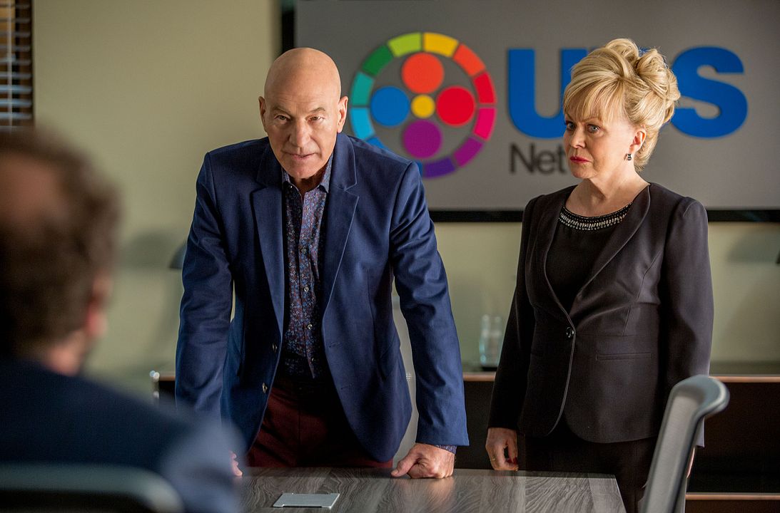 Blunt Talk : Foto Patrick Stewart, Jacki Weaver