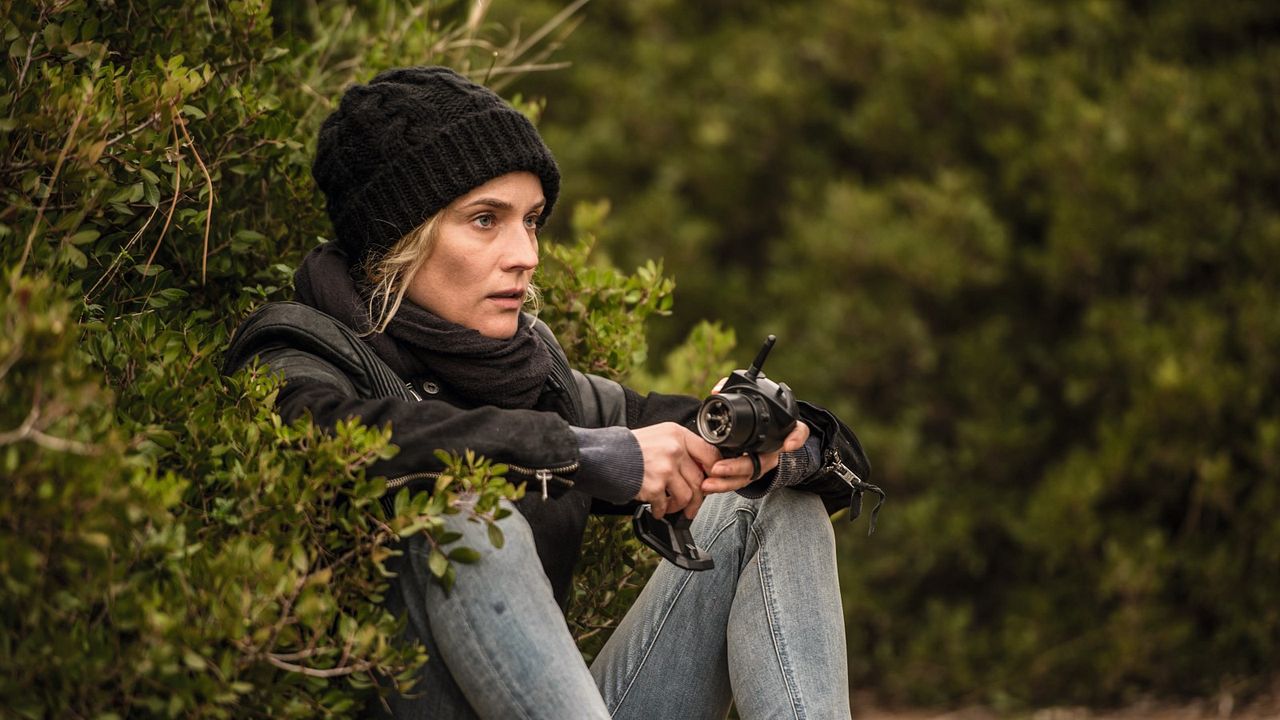 En la penumbra : Foto Diane Kruger