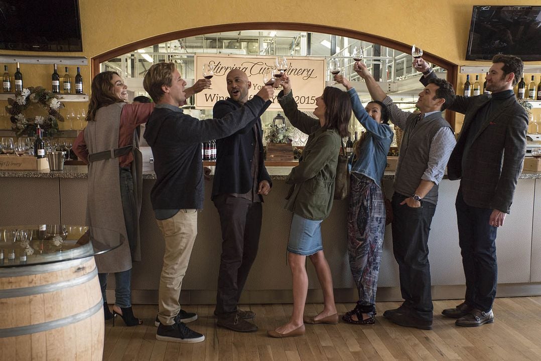Friends From College : Foto Billy Eichner, Fred Savage, Keegan-Michael Key, Cobie Smulders, Nat Faxon