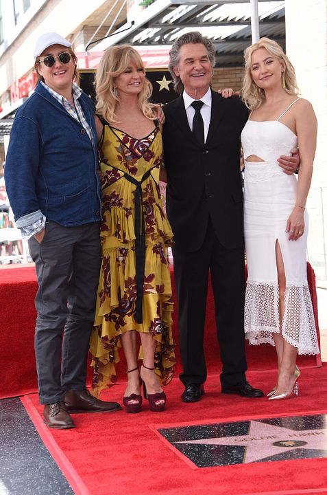 Cobertura de revista Kurt Russell, Goldie Hawn, Kate Hudson