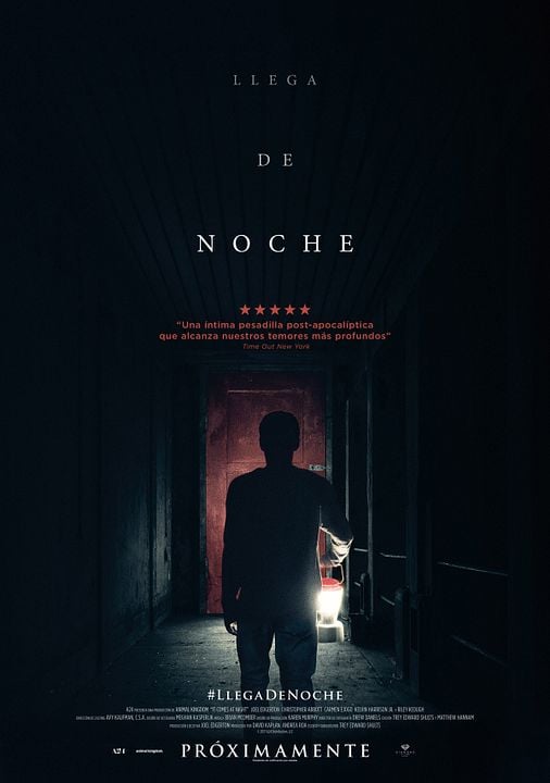 Viene de noche : Póster