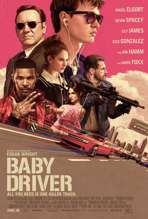 Baby Driver: el aprendiz del crimen : Póster