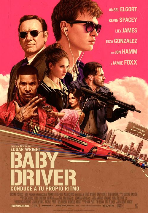 Baby Driver: el aprendiz del crimen : Póster