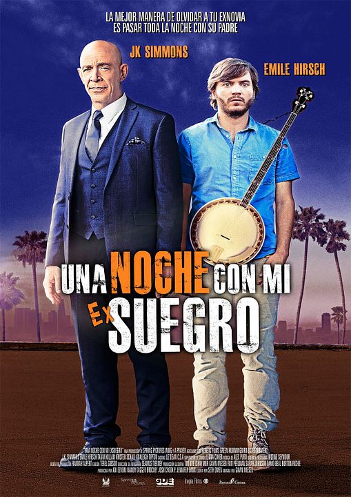 Una noche con mi ex suegro : Póster