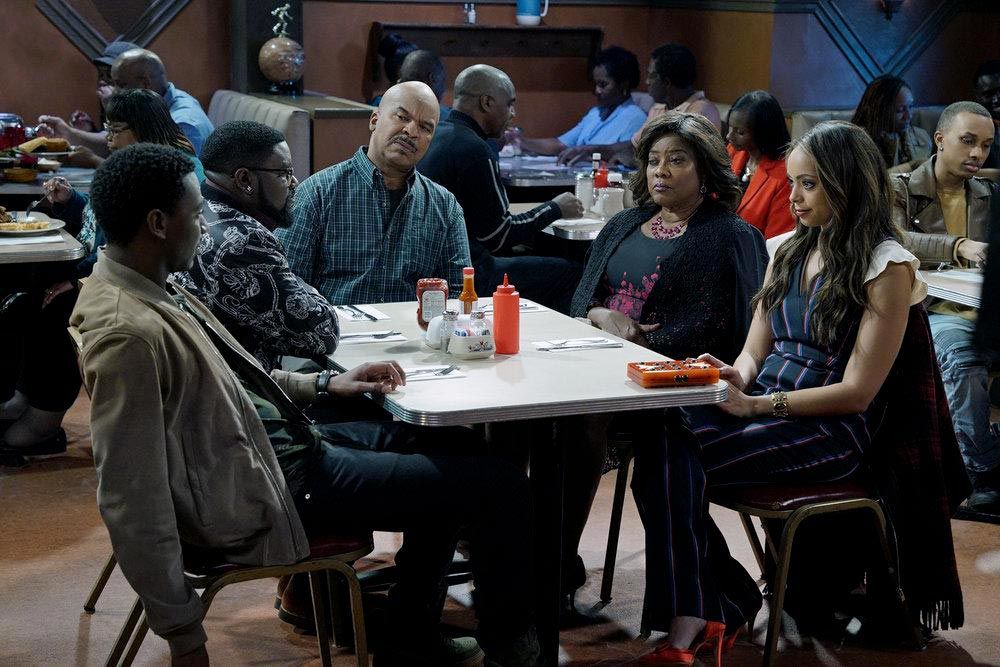 Foto Loretta Devine, David Alan Grier, Jerrod Carmichael, Lil Rel Howery