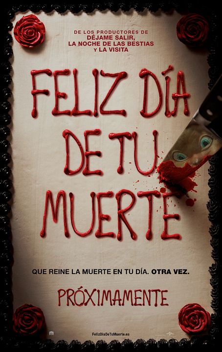 Feliz día de tu muerte : Póster