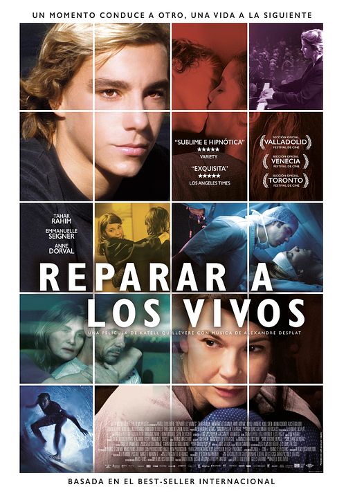 Reparar a los vivos : Póster