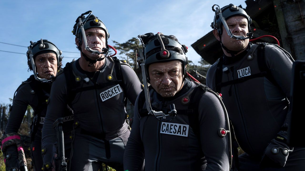 El planeta de los simios: La guerra : Foto Terry Notary, Andy Serkis