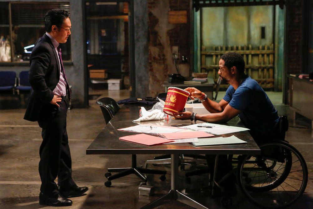 Foto Kenneth Choi, Blair Underwood