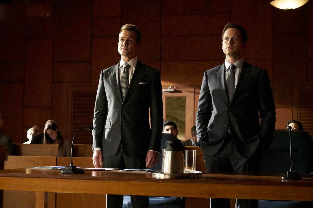 Suits : Foto Patrick J. Adams, Gabriel Macht
