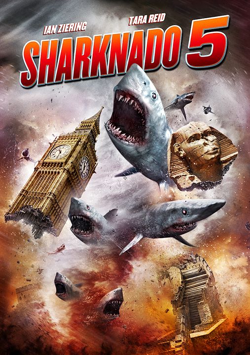 Sharknado 5: Global Swarming : Póster