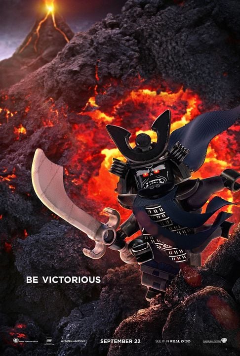 Lego Ninjago La Película : Póster
