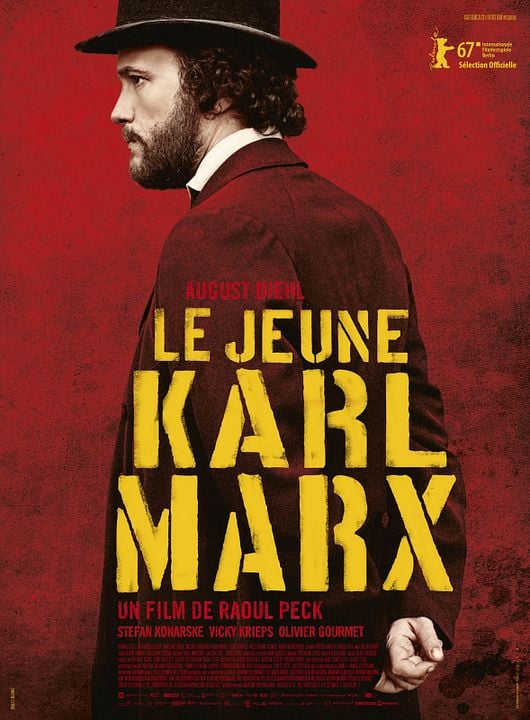 El joven Karl Marx : Póster